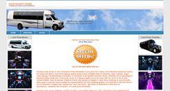 Desktop Screenshot of houstonpartybuses.com